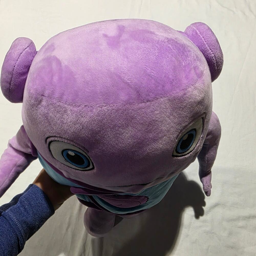 NWT Dreamworks Home Oh Boov Purple Alien New with Tag Plush 18" Stuffed Toy - Picture 4 of 9
